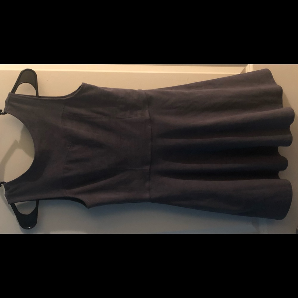 Girls Abercrombie and Fitch faux suede formal dress